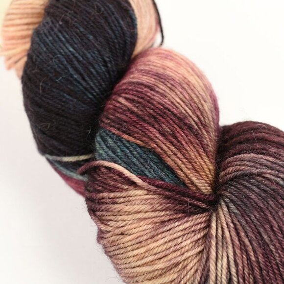 Fruitful Fusion Superwash BFL 4-Ply Fingering Weight Yarn 100g 400m The Big Pond - Picture 2 of 3